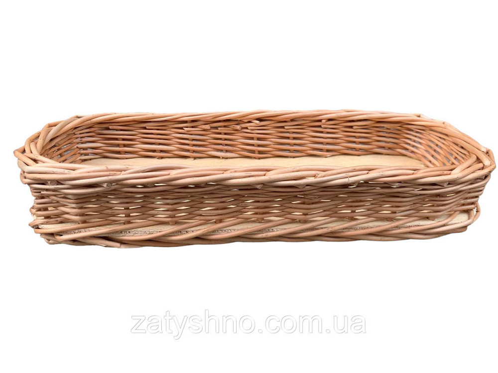 Лоток плетеный  из лозы для столовых предметов Киев - изображение 1