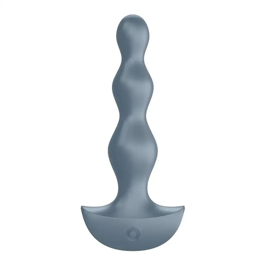 Анальний стимулятор-намистини з двома моторами Satisfyer Lolli-Plug 2 ice blue Львів - фото 1