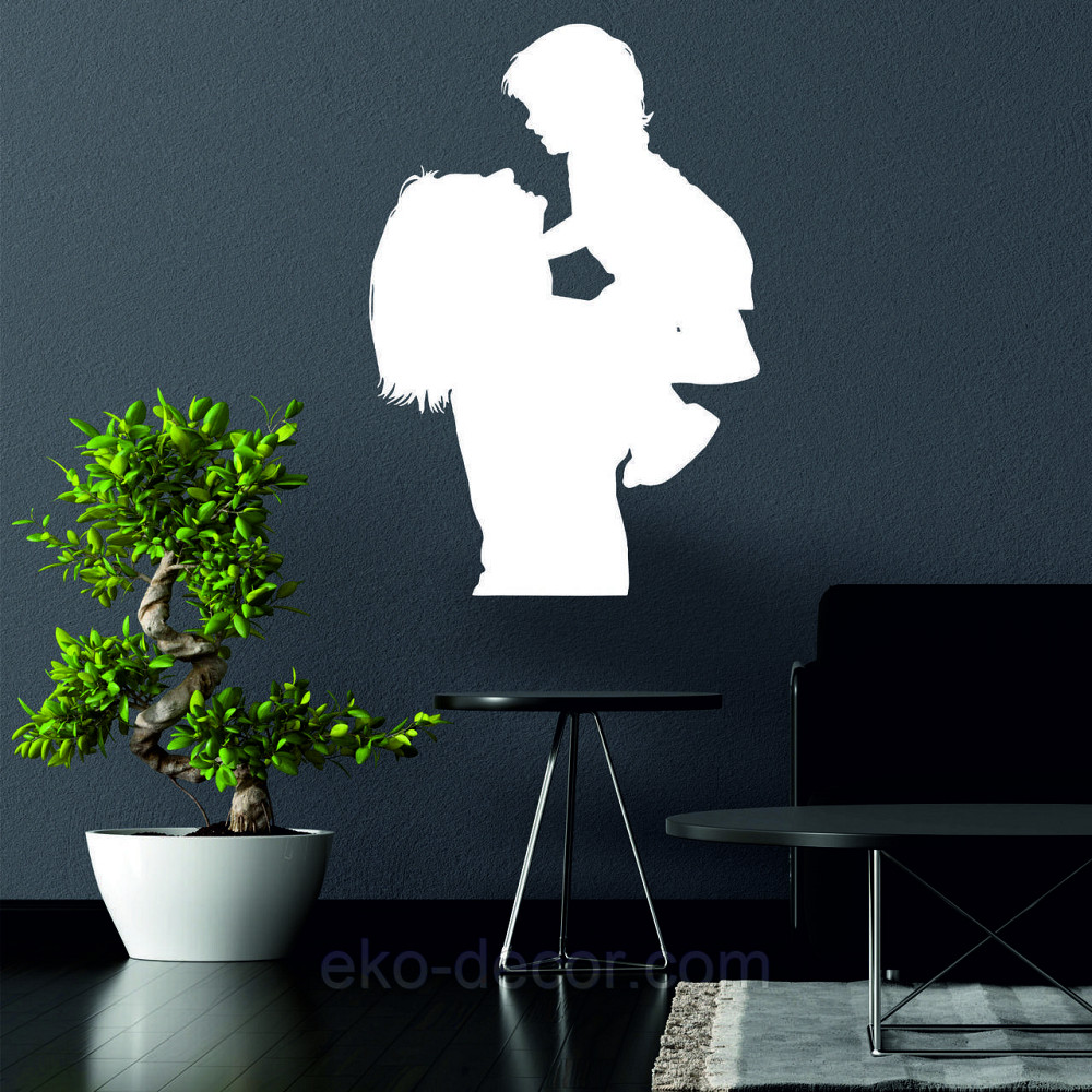 Декоративное настенное Панно «Мать и дитя», Декор на стену 70*62 см, Белый Киев - изображение 2