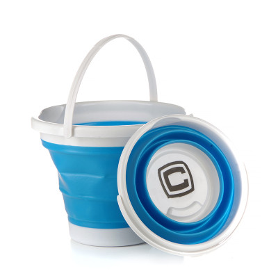 Відро складне СИЛА силіконове 10 л blue (961004) Вінниця - фото 1
