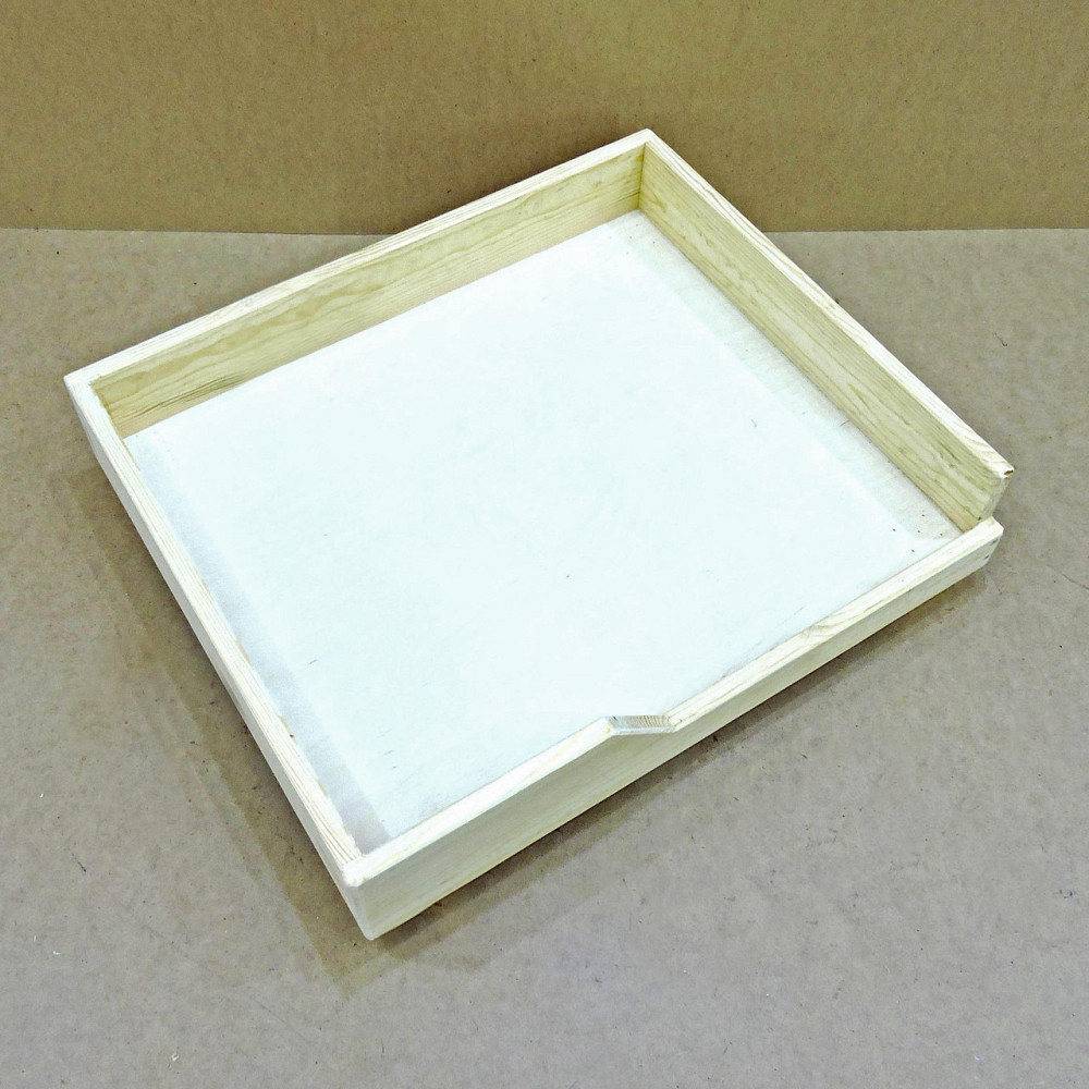 Лежак деревянный для собаки 