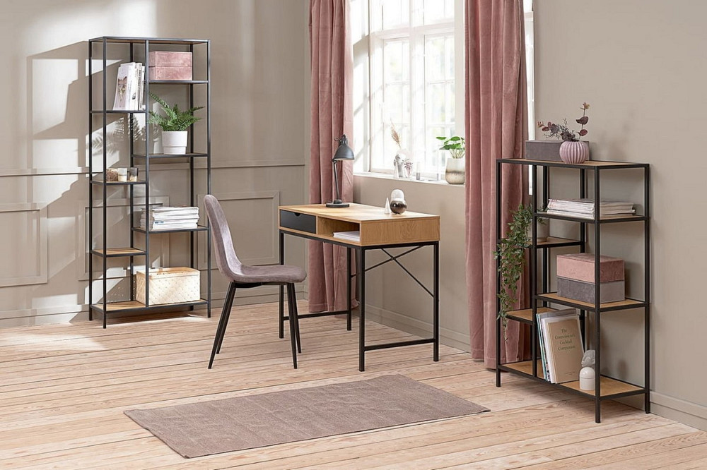 Бюро B-027 дуб/чорний Днепр - изображение 3