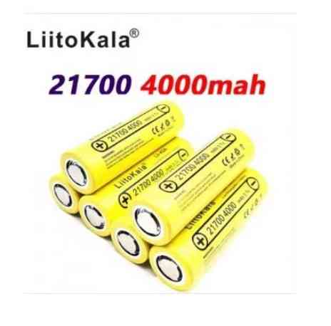 Аккумулятор Liitokala 21700 Lii-40A 3.7V 4000mAh в кейсе Оригинал Киев