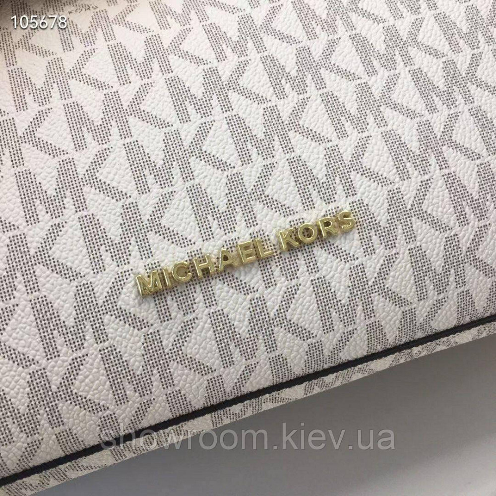 Брендовая женская сумочка MK Emilia grey LUX Киев - изображение 7