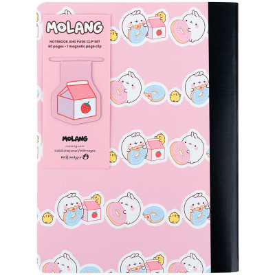 Блокнот Kite з магнітною закладкою Molang А5, 60 аркушів, клітинка (ML25-192) Вінниця - фото 4