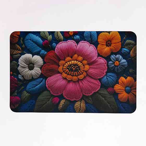 Коврик диатомитовый с 3D-эффектом Embroidered Bloomscape 38*58 см универсальный HP-42-31 Киев