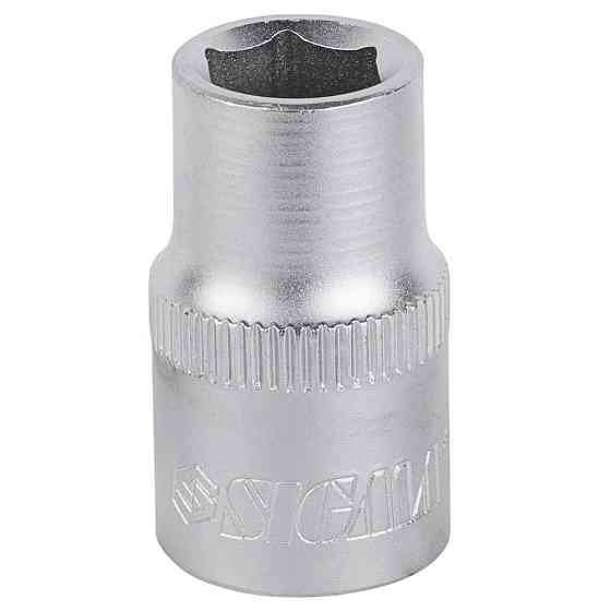 Насадка шестигранна коротка 1/2" 12 мм CrV mid SIGMA (6071121) Київ