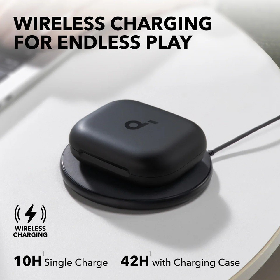 Bluetooth-гарнітура Anker SoundСore AeroFit 2 Black (A3874G11) ( Чорний ) Харків - фото 14
