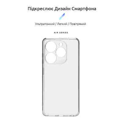 Чехол для мобильного телефона Armorstandart Air Tecno Spark Go 2024 (BG6) Camera cover Clear (ARM73593) Винница