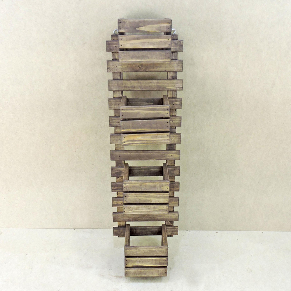 Полиця настінна для квітів "Форталеза" капучино Миколаїв - фото 4