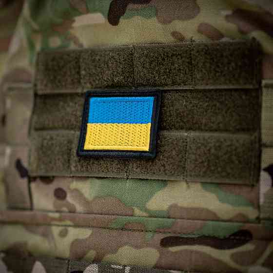 Шеврон на липучці Flag of Ukraine "Флаг України" (Патч, Нашивка, емблема) Нововолинськ