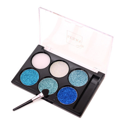 Дитяча косметика Lukky Крем-тіні для повік з блискітками 6 кольорів 6 г (T16126) Вінниця - фото 1