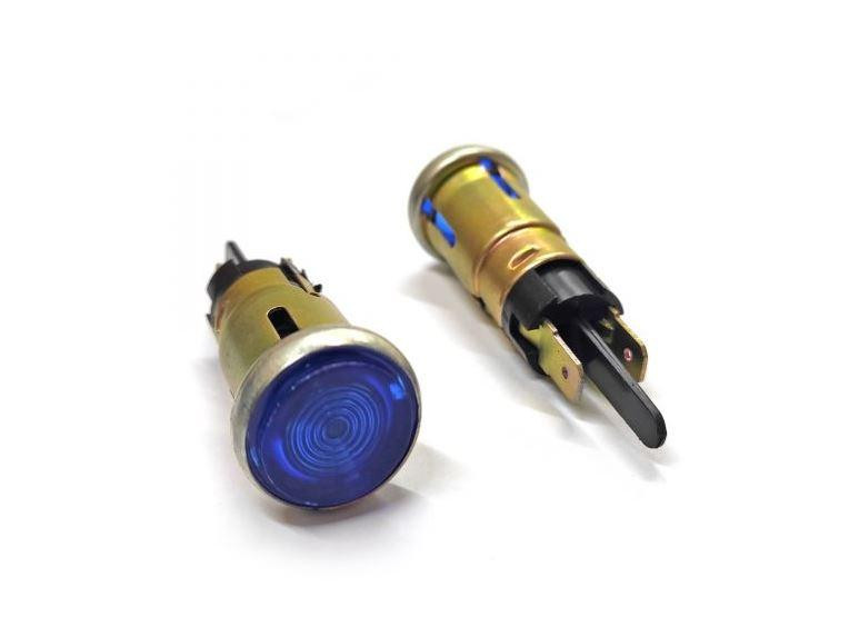 Лампа сигнальная синяя (глазок) Харьков - изображение 1