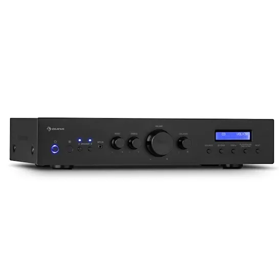 Стереоусилитель Auna AMP-CD608BT DAB Hi-Fi усилитель HiFi 400Вт макс AUX Bluetooth из Германии Днепр - изображение 1