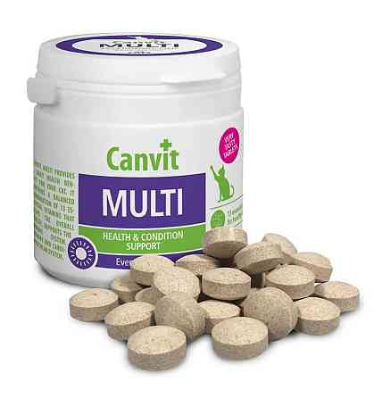 Canvit Multi for cats (Канвіт Мульті для котів) вітамінна харчова добавка на кожен день 100 р. Запоріжжя