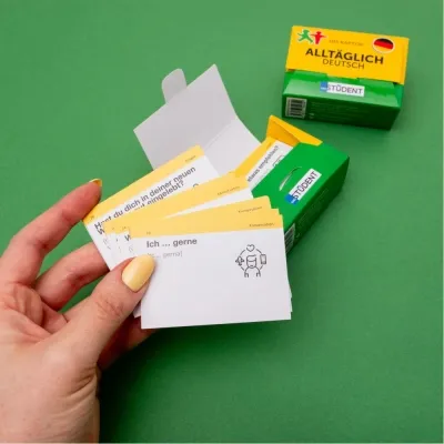 Обучающий набор English Student Карточки для изучения немецких слов Alltaglich Deutsch (укр.) (591225999) Винница - изображение 6