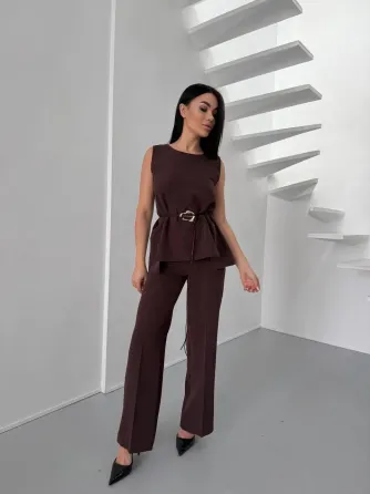 Женский костюм с ремнём — это базовый костюм на каждый день Одесса