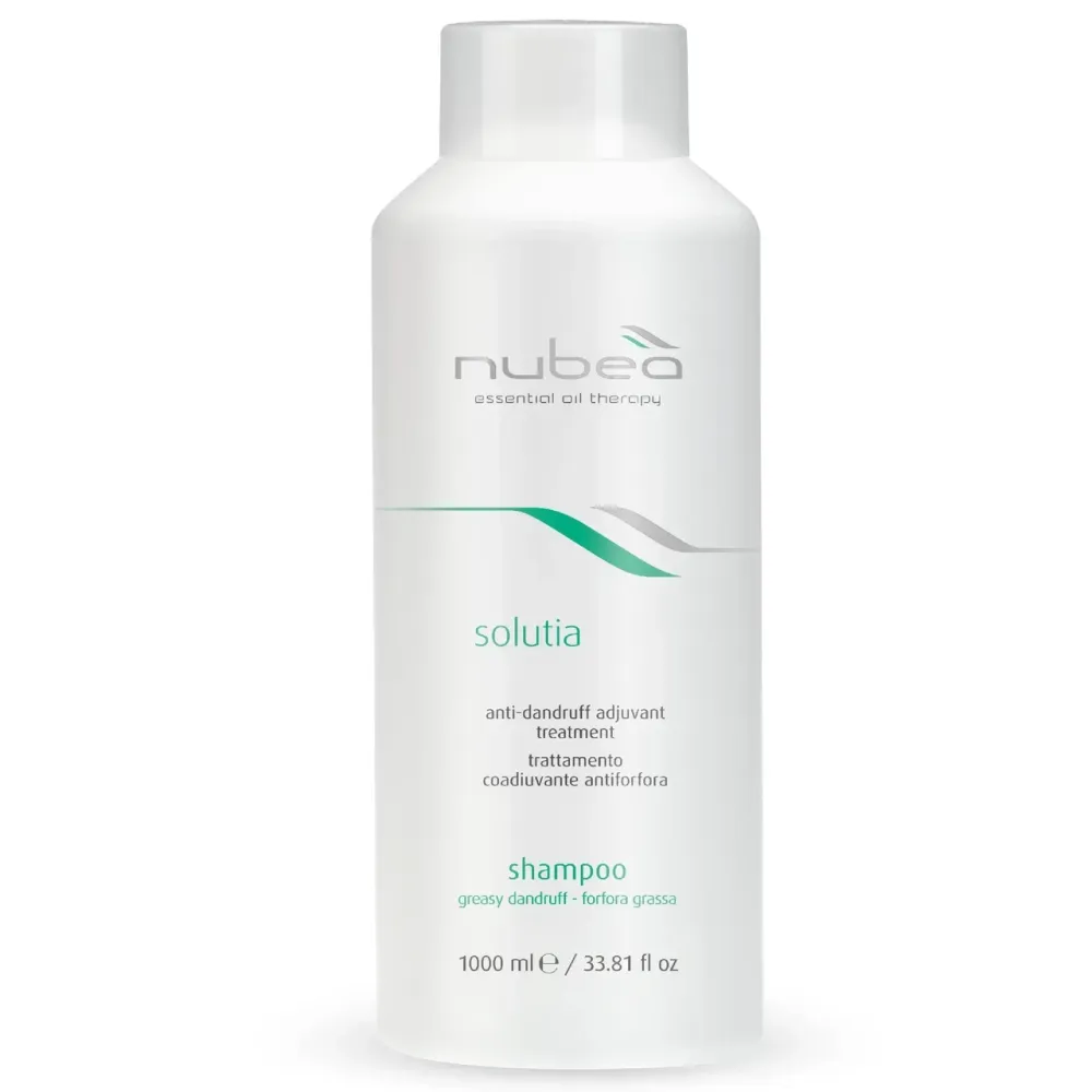 Шампунь проти жирної лупи Nubea Solutia, 1000 мл Дніпро - фото 1