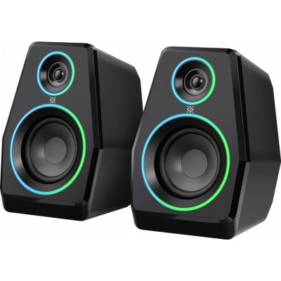 Акустическая система Defender Solar 10 LED Bluetooth USB Black (65940) Винница - изображение 1