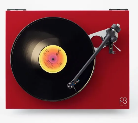 Програвач Rega Planar 3 (P3) z wkładką (Rega Exact) Czerwony połysk Київ