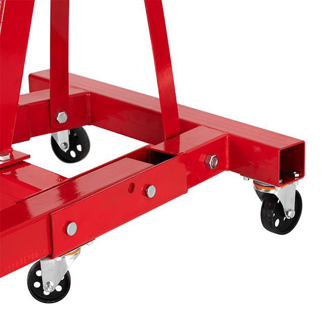 Кран-знімач двигуна гідравлічний підкатний 1 т INTERTOOL GT0807 Київ - фото 19