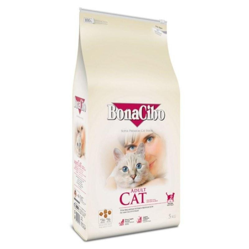 BonaCibo Adult Cat Chicken Rice with Anchovy (Бонасибо Едалт Кет Курка Рис і Анчоуси) сухий корм для котів Запоріжжя - фото 1