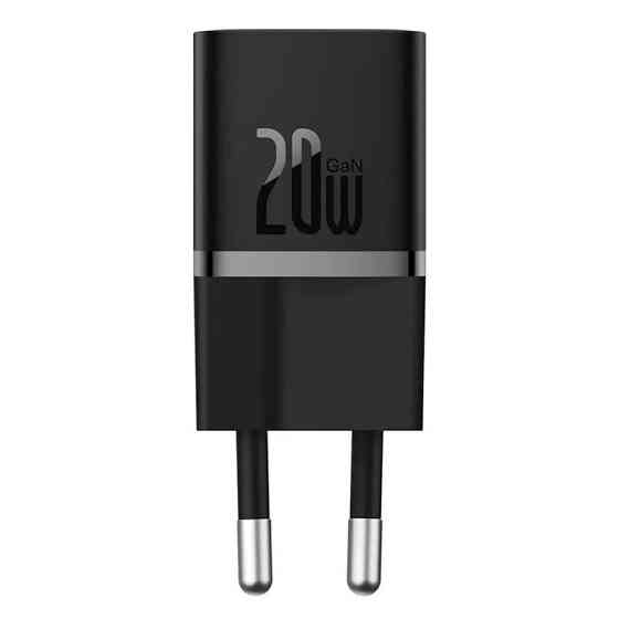 Мережевий зарядний пристрій Baseus GaN5 Fast Charger 1C 20W EU Black CCGN050101 Одеса