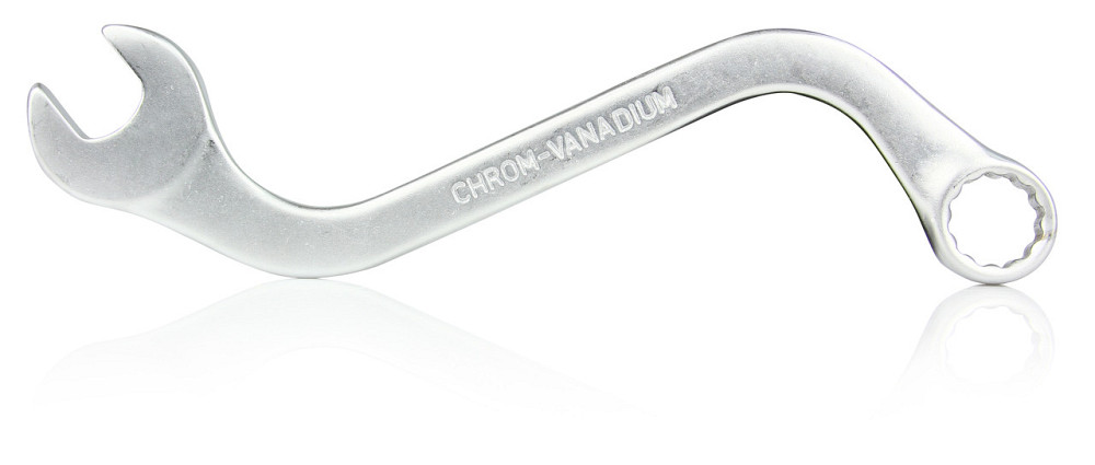 Набір комбінованих ключів S-подібної форми 6 предметів з чохлом Mar-Pol (M58167) Нововолинськ - фото 8