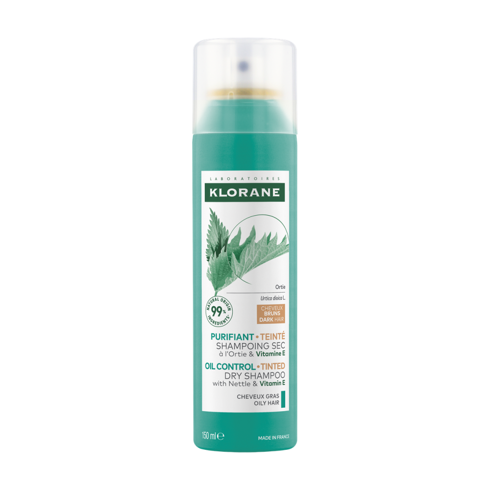 Клоран Кропива сухий шампунь для темного волосся Klorane Shampooing Sec Séborégulateur à l'Extrait d'Ortie Dark hair, 150 мл NEW Дніпро - фото 1