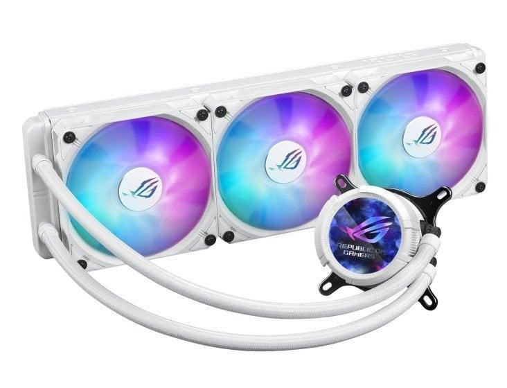 Система водяного охолодження Asus ROG Strix LC III 360 ARGB LCD White (90RC00W2-M0UAY0) ( Білий ) Харьков - изображение 2