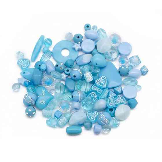 Декоративні намистинки для творчості Бомбей Dom Busin УТ100014228 в упаковці 92 шт Вінниця