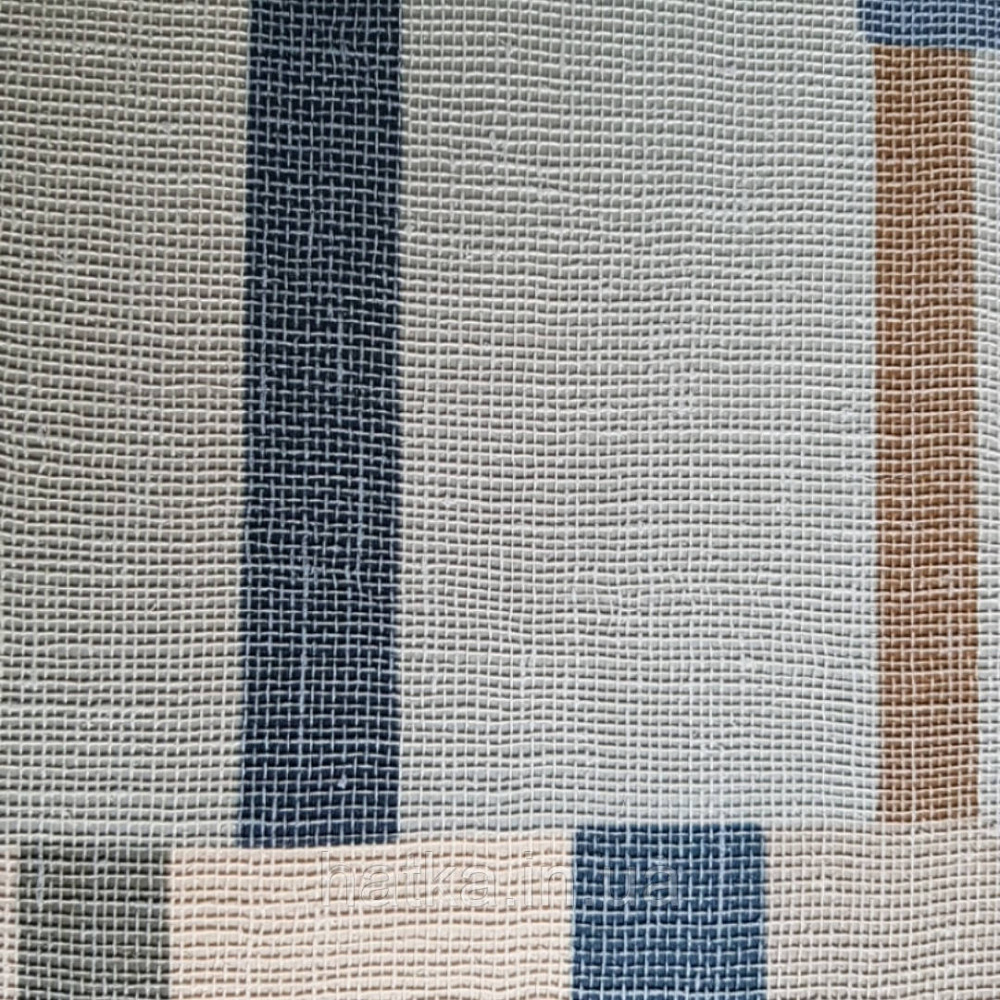 Шпалери вінілові на флізелін Sirpi AltaGamma Home 3 геометрія смуги різні сині, голубі, бежеві Київ - фото 4