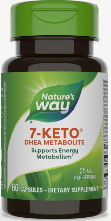7-Кето Nature's Way 7-KETO DHEA Metabolite 60 веганських капсул Київ