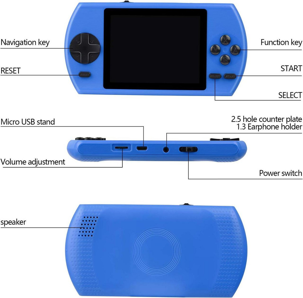 Портативная игровая консоль Etpark 997 с 500 классическими играми FC 3.5