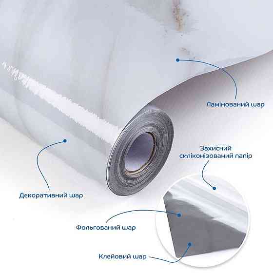 Плівка на самоклейці 60см х 3м SW-00002406 Київ