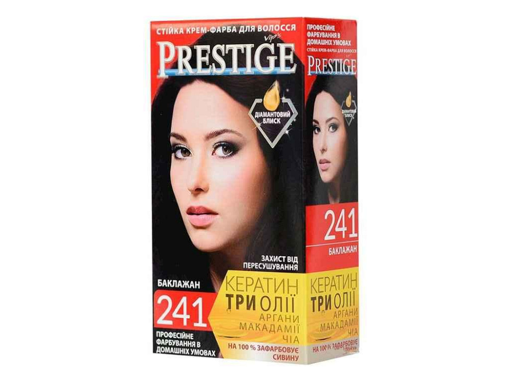 Крем-краска No241 Баклажан ТМ PRESTIGE Киев - изображение 1