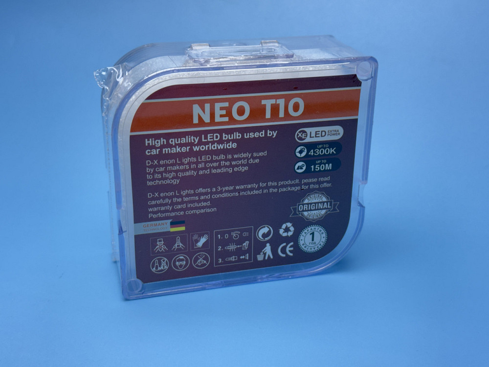 LED лампа H3 серия T10 NEO — Светодиодная автолампа 23W CSP 3570 6000K Харьков - изображение 7