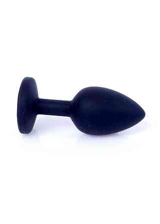 Анальна пробка - Jewellery Silicone Black Plug S Pink Sex Aura Київ