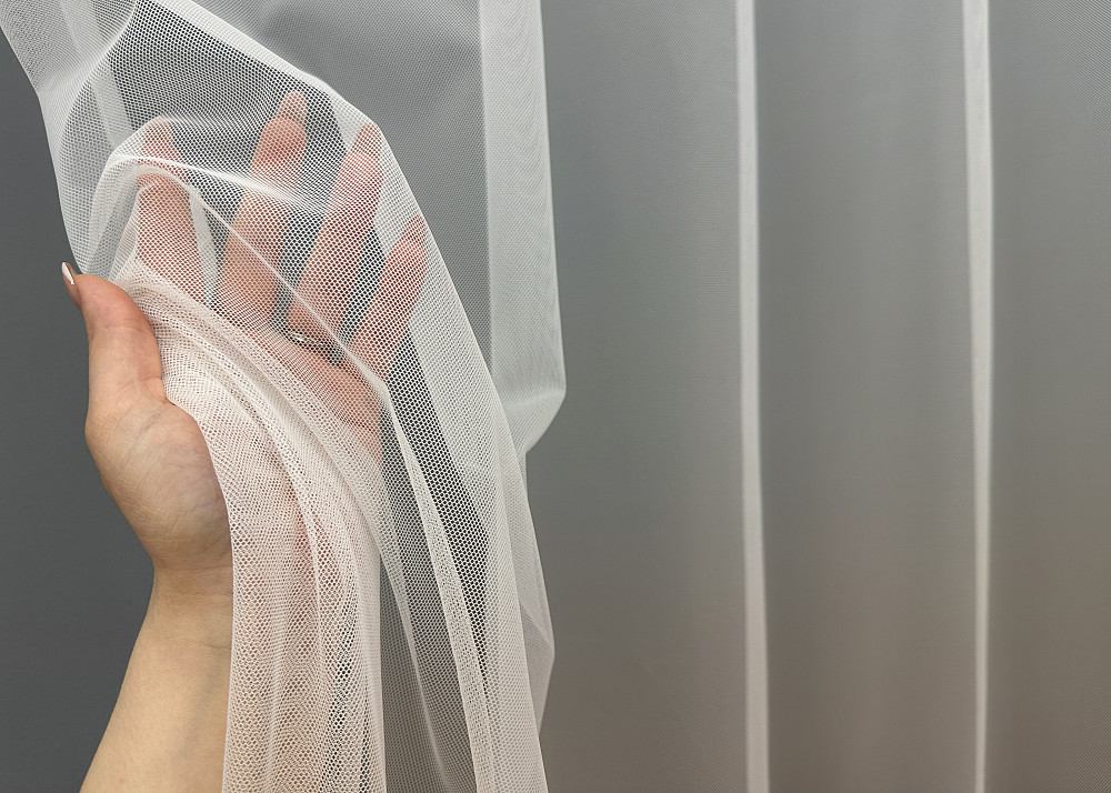 Тюль VR-Textil 1650т Грек-сетка омбре Какао 400х270 см (40-017) Киев - изображение 4