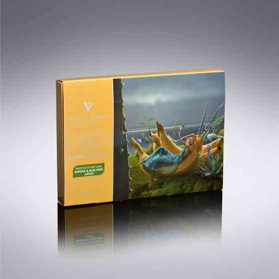 Очищающая маска для лица Банан и Алоэ вера Vigor 4 шт Киев