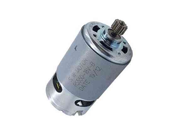 Двигатель 12V шлица с шестерней 12 зубов оригинал ТМ КИТАЙ Киев