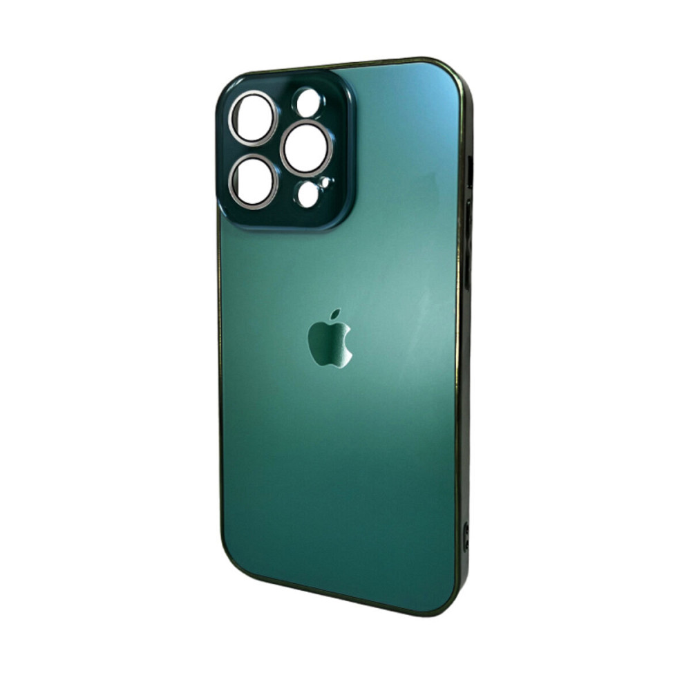 Чохол для смартфона AG Glass Sapphire Frame MagSafe Logo for Apple iPhone 13 Pro Max Cangling Green Киев - изображение 1