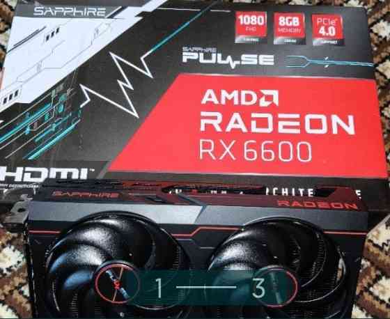 Відеокарта Sapphire Radeon RX 6600 Pulse 8GB GDDR6 (128bit) Киев