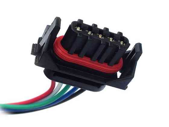 Разъем датчика массового расхода воздуха (ДМРВ) SIMENS 5 контактов Харьков