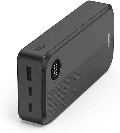 Універсальна мобільна батарея Hama 20000 mAh 15 W Black (00201755) ( 22963 ) Харків