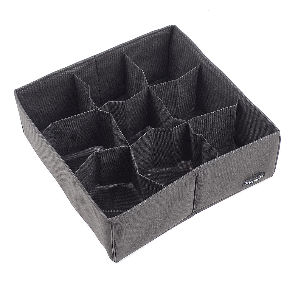 Органайзер на 9 ячеек 30х30х10см BL009 (Черный) Сумы - изображение 3