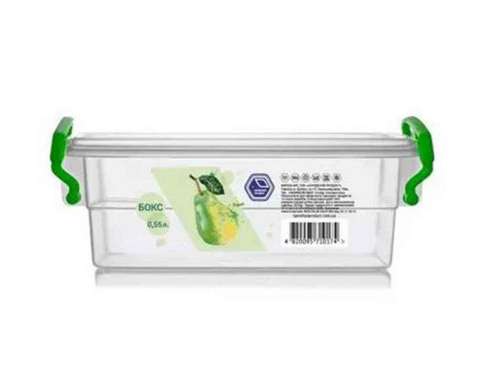 Контейнер 550мл пл. з кришкою (51) ТМ НАРОДНИЙ ПРОДУКТ   Solmir Київ - фото 1