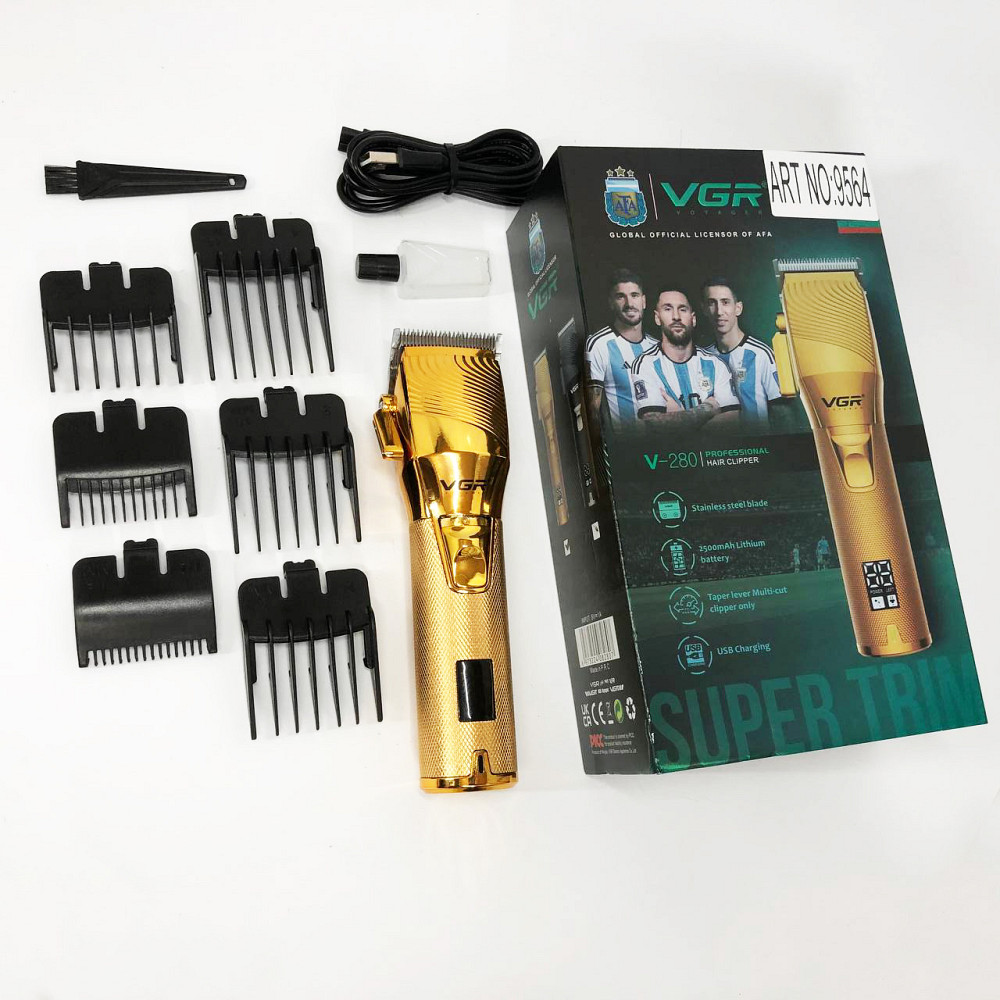 Бездротовий акумуляторний тример для стрижки волосся VGR V-280, Бездротовий тример для стрижки волосся RS-93 Львів - фото 18