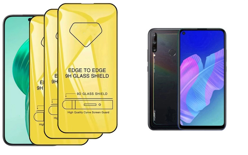 Захисне скло DefenzoGlass для Huawei P40 Lite E – подвійна міцність Київ - фото 1