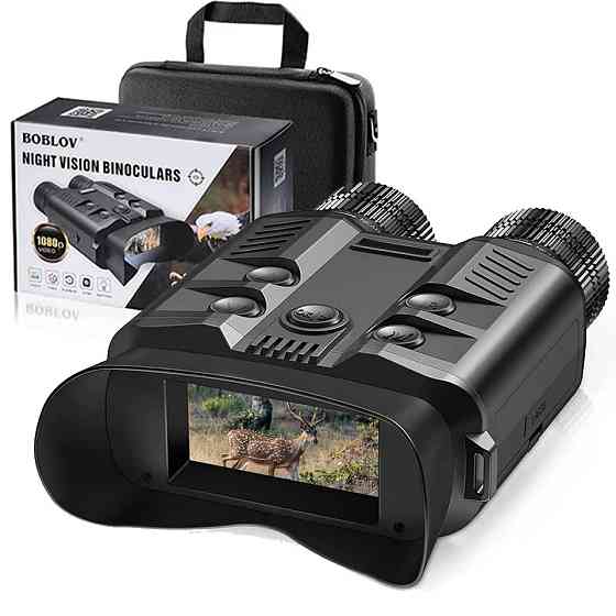 Бинокль ночного видения NV500 5X 1080P (до 500м) Full Dark IR + карта 32G Винница